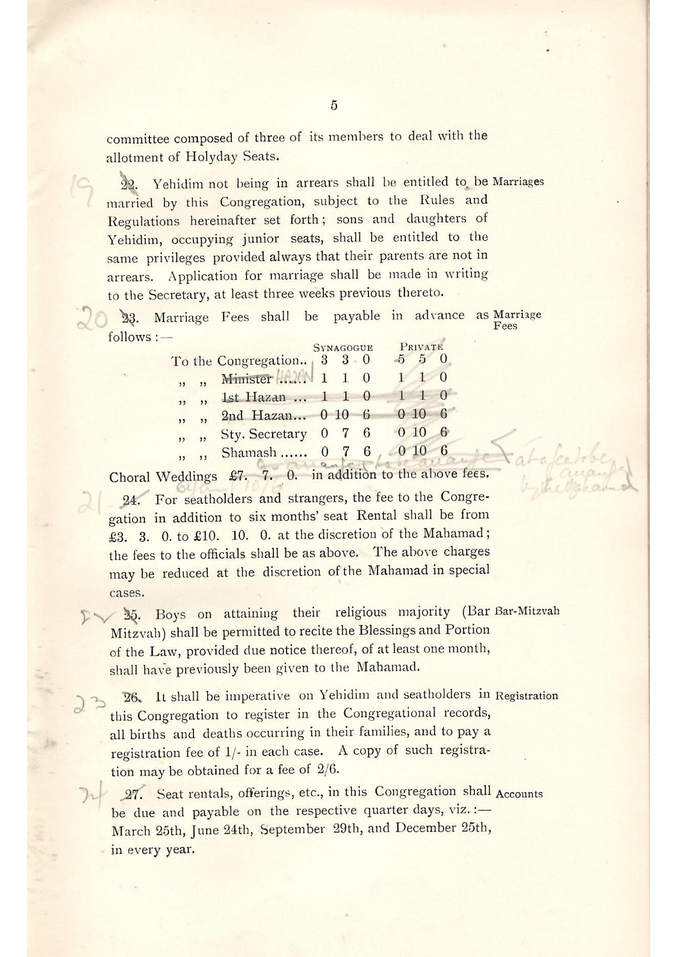 Facsimile scan page 19